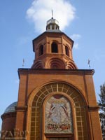 Церковь около Запорожского Дуба